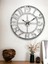 DM40GK Rakamlı Metal 40 cm Duvar Saati Gri 2