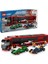 City RB20 ve AMR24 F1 Arabalı F1 Kamyonu 60445-8 Yaş ve Üzeri Çocuklar Için Yarış Arabalı Yaratıcı Oyuncak Yapım Seti Doğum Günü Hediyesi (1086 Parça) 3