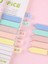 Sticky Notes Şeffaf Renkli Yapışkan Not Kağıtları Film Indeks (Renk 5) 3