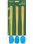 Indigo 3'lü Turkuaz Bambu Silikon Spatula Seti Uzun 26 cm VLT1514 3