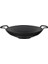 Döküm Wok Tava, Metal Kulplu, 38CM, Siyah 1