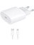 20W Usb-C Hızlı Şarj Seti - 11/12/13/14/15 Serisi Uyumlu, Watch Tüm Serilerle Uyumlu, Güvenli Şarj Için Akım Korumalı Şarj Seti 1