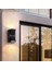 Rodos 7 Watt Modern Duvar LED Aplik 3200K Gün Işığı Çift Yönlü Iç ve Dış Mekan Aplik IP44 1