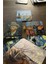 Van Gogh Temalı Ahşap Bardak Altlığı Ahşap Baskılı Altlık 6'lı Set (9 x 9 cm ) KARBONNM14 3