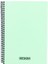 Karina Pastel Serisi, A4 100 Yaprak Kareli Pp Kapaklı Spiralli Defter, Yeşil 2