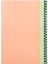 Pruva Pastel Serisi, A4 80 Yaprak Kareli Karton Kapaklı Pet Spiralli Defter, Pembe 3