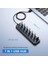 7 Bağlantı Noktalı USB Hub Bölücü Çoklu Hub USB 3.0 Adaptörü USB Çoklu Bağlantı Noktalı Anahtarlı ve Işıklı Güç Adaptörü ZR790 2