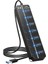 7 Bağlantı Noktalı USB Hub Bölücü Çoklu Hub USB 3.0 Adaptörü USB Çoklu Bağlantı Noktalı Anahtarlı ve Işıklı Güç Adaptörü ZR790 3