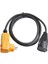 Koruyucu Adaptör Kablosu Fı IP44 2 M Siyah H07RN-F 3g1,5 1