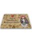 Tasarımlı Dekoratif Kapı Önü Paspas, Dış Mekan/ev Içi/banyo/mutfak/yatak Odası/giriş Paspasları (Umarım Köpeklerden Hoşlanıyorsundur, 45 x 70) 3
