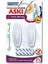 53.01.080 2'li Iz Bırakmaz Büyük Oval Askı, Beyaz 2