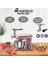 Multichef Stand Mikser 6 Kademeli Hız Ayarı Balon Çırpıcı Düz Karıştırıcı Hamur Kancası Mutfak Şefi 1900W 5,5 Lt (Kıyma Çekme /sucuk-Sosis/içli Köfte Aparatlı) 1