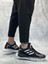 DRNBA0650 Tarz Sneakers Yüksek Taban Siyah Beyaz Spor Ayakkabısı 2