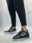 DRNBA0650 Tarz Sneakers Yüksek Taban Siyah Beyaz Spor Ayakkabısı 3