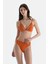 Kiremit Üçgen Küçük Bikini Üst 4