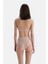 Ekru Yüksek Bel Bikini Alt 2
