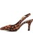 312390 Z Leopar Kadın Topuklu Ayakkabı Stiletto Düğün Nişan Ayakkabısı 2