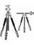 HT-T03 Çok Fonksiyonlu 360 Crossbar Tripod Profesyonel Yatak Dikey Panaromik Başlı Tripod Makro Hassas 160 cm 1