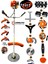 Italia Turbo 561 11 In 1 Ful Set Yan Tipi Benzinli Tırpan + Toprak Eşeleme + Akrobat Çapa 2
