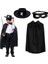 Nessiworld Zorro Pelerini Şapkası ve Maske Seti Çocuk Boy 1