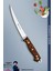 Sürmene Serisi Mutfak Fileto Bıçağı Steak Bıçak Et Balık Tavuk Fileto Bıçağı Kahverengi ( MFT-008 ) 1