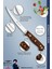 Sürmene Serisi Mutfak Fileto Bıçağı Steak Bıçak Et Balık Tavuk Fileto Bıçağı Kahverengi ( MFT-008 ) 3