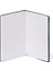 - Not Defteri, Puantiyeli, Orta, 192 Sayfa, Yumuşak Pu Kapak, Fsc® Sertifikalı Kağıt, Beyaz Kağıt 100 G/m², Çift Kitap Ayracı, Lastik Bant, 13 x 21 Cm, Renk Galaktik Mavi 2