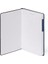 - Not Defteri, Puantiyeli, Orta, 192 Sayfa, Yumuşak Pu Kapak, Fsc® Sertifikalı Kağıt, Beyaz Kağıt 100 G/m², Çift Kitap Ayracı, Lastik Bant, 13 x 21 Cm, Renk Galaktik Mavi 3