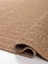 SRZ-0503 Jüt Tabanlı Hasır Dokuma Örme Bohem Antialerjik Halı Kilim Balık Sırtı 1