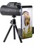 Dürbün 80X100 Ultra Hd Monoküler Zoomlu Su Geçirmez Kamp Kuş Gözlemi Doğa Tripodlu Telefon Tutacağı 3