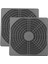 2 Adet Toz Geçirmez Blower Guard Abs Bilgisayar Vantilatör Izgarası 120MM Fan Filtre Örgü Kapak Aletsiz Süzgeç (Yurt Dışından) 1