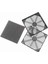 2 Adet Toz Geçirmez Blower Guard Abs Bilgisayar Vantilatör Izgarası 120MM Fan Filtre Örgü Kapak Aletsiz Süzgeç (Yurt Dışından) 4