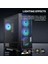 X603 Mid Tower Atx Oyun Bilgisayarı Kasası Black Lite 3