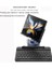 Samsung Galaxy Z Fold 4/5 Için Moaıto Masa Için Ayarlanabilir Stand Keyboard Set Black 3
