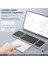 Büyük Touchpad Katlanabilir Bluetooth Klavye Black-White 3