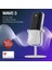 Wave:3 Premium Studio Quality USB Condenser Mikrafon White Microphone 2