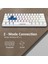 Nitro Gen 2 Kablolu Oyun Klavyesi Predator 61 Key White 2