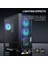 X603 Mid Tower Atx Oyun Bilgisayarı Kasası Black 3