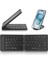 Dokunmatik Yüzeyli Katlanabilir Bluetooth Klavye Black 1