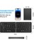Dokunmatik Yüzeyli Katlanabilir Bluetooth Klavye Black 4