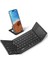 Dokunmatik Yüzeyli Katlanabilir Bluetooth Klavye Black 1