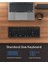 Dokunmatik Yüzeyli Katlanabilir Bluetooth Klavye Black 4