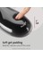 Duo Jel Fare ve Klavye Bilek Dinlendirme Paketi Seti Keyboard Wrist Rest Gray 1