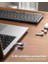 Dokunmatik Yüzeyli Katlanabilir Bluetooth Klavye Dark Gray 3