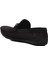 505454 M Siyah Nubuk Erkek Günlük Ayakkabı Loafer 4