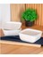 Bianco Perla Tekli Kapaklı Porselen Fırın Kabı Kahvaltılık Kase 14 cm SCT-05430 1