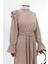 3016 Elbise - Bej 3