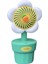 El Mini Fan Taşınabilir USB Şarj Küçük Fanlar Hediyeler Için Sevimli Stil Ev Kullanımı-A (Yurt Dışından) 1