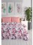 Soren Çift Kişilik Pike Takımı 200X230 cm Isabel Pembe Mavi 1