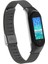 Xiaomi Mi Band 5 Uyumlu Krd-06 Metal Kordon Zore - SIYAH-8682314115407-NOİR53629 1
